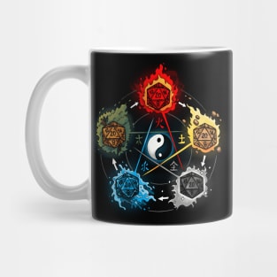 Dice Elements Mug